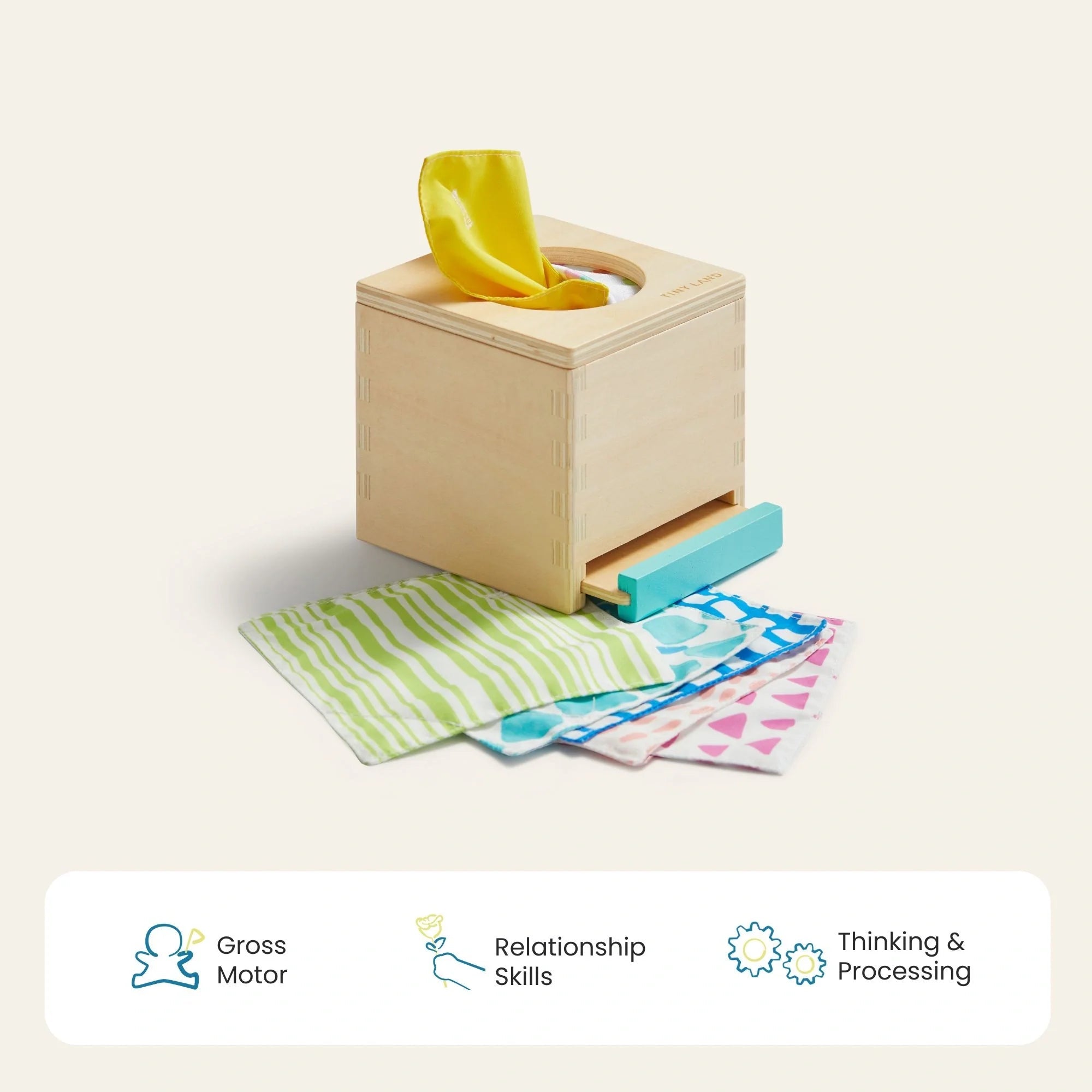 Million Dollar Babies presents: Tiny Land® Montessori Toys for Newborns (4–6 Months) - The Million Dollar Bill Co.