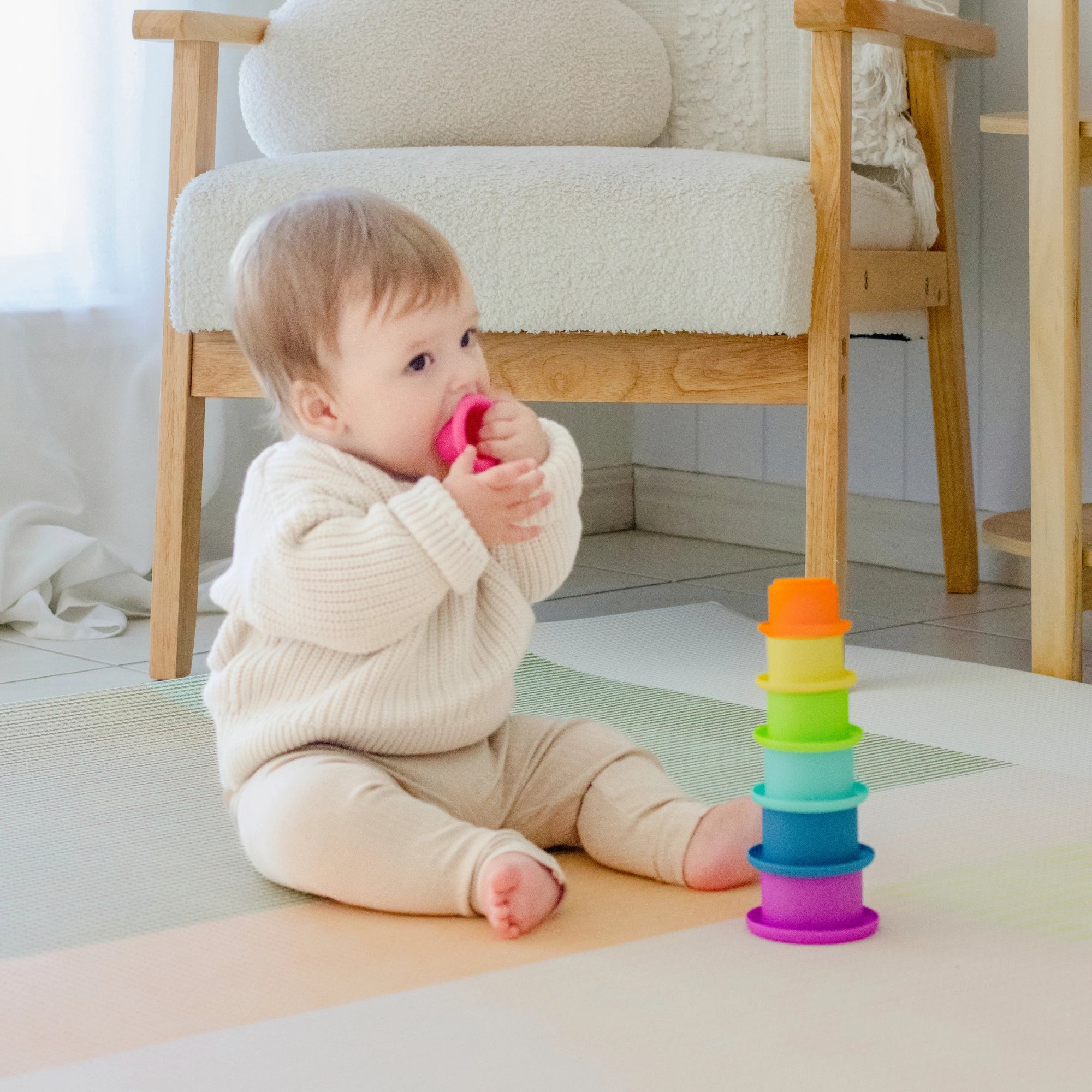 Million Dollar Babies presents: Tiny Land® Montessori Toys for Newborns (7–9 Months) - The Million Dollar Bill Co.