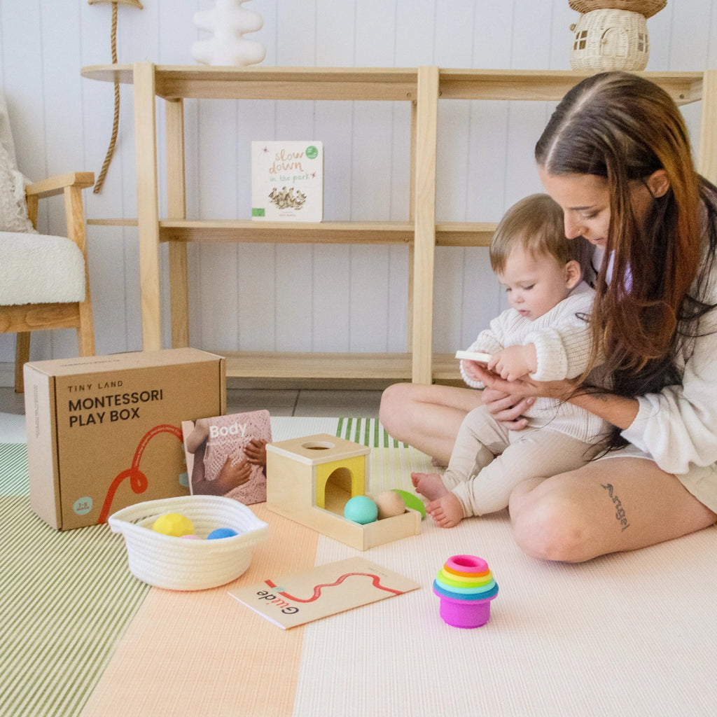 Million Dollar Babies presents: Tiny Land® Montessori Toys for Newborns (7–9 Months) - The Million Dollar Bill Co.