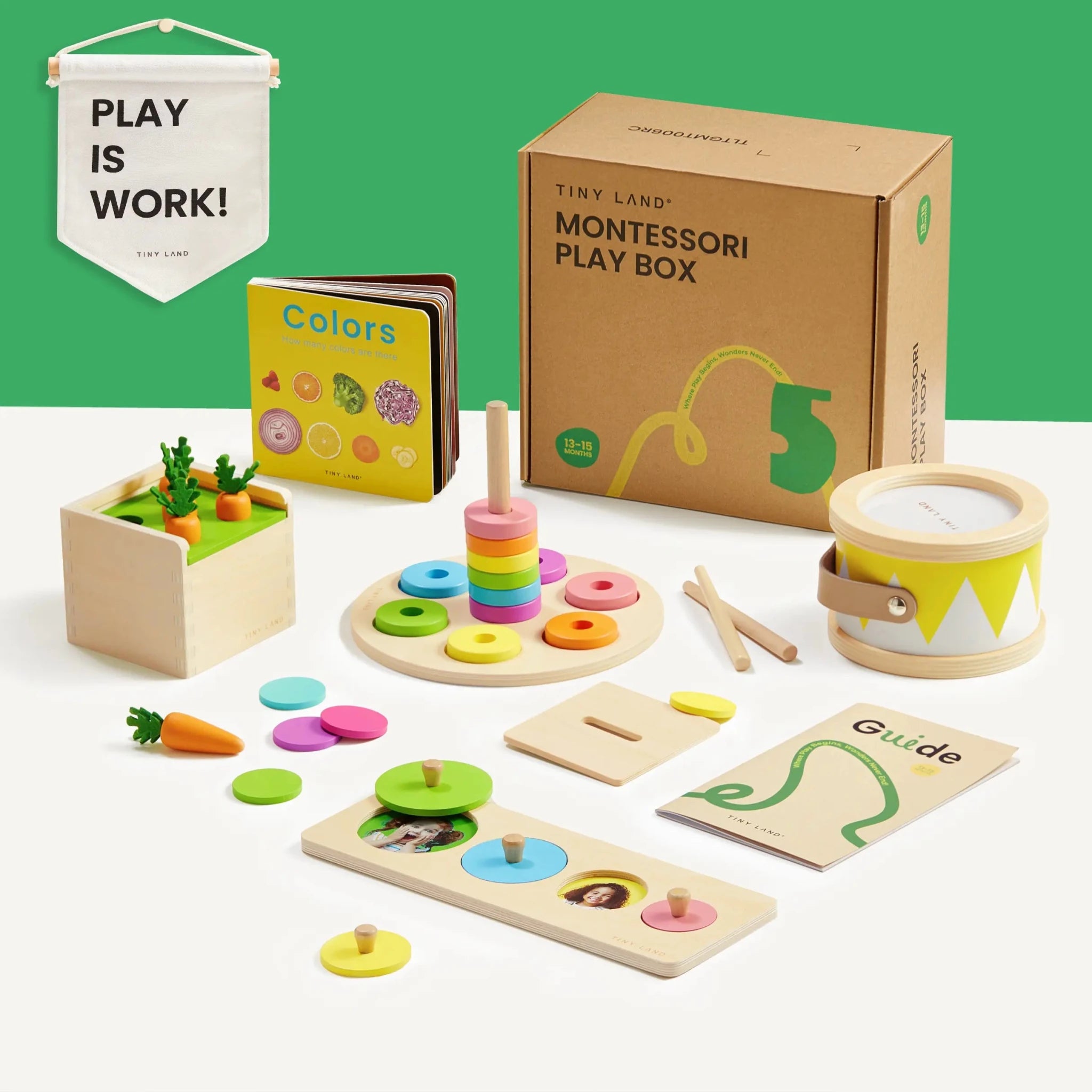 Million Dollar Babies presents: Tiny Land® Montessori Toys for Toddlers (13–15 Months) - The Million Dollar Bill Co.
