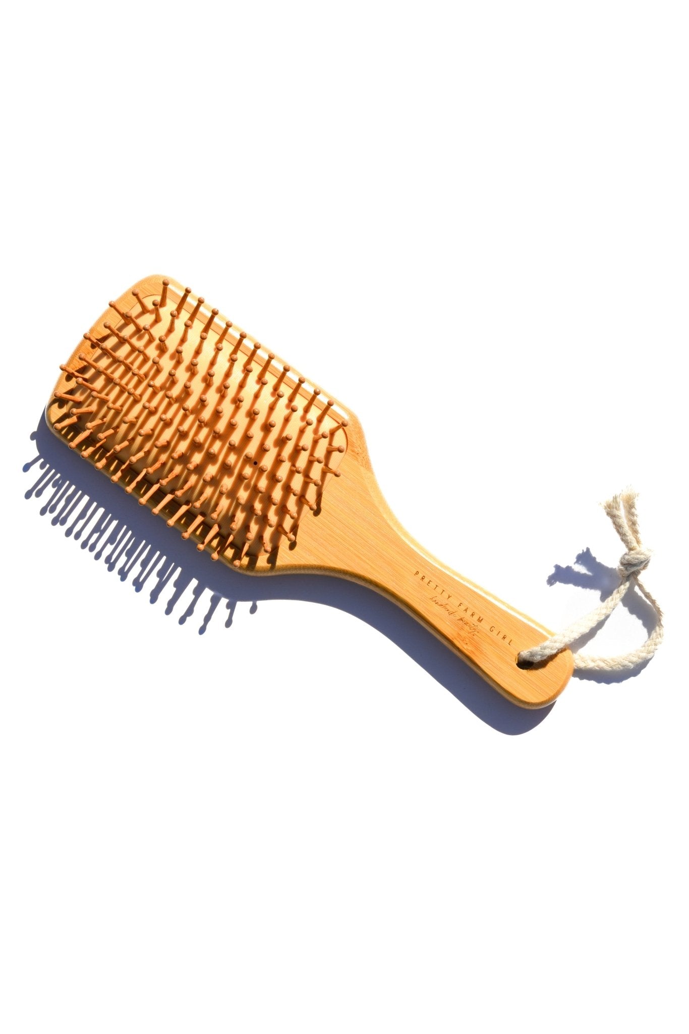 Million Dollar Bamboo Paddle Hair Brush - The Million Dollar Bill Co.