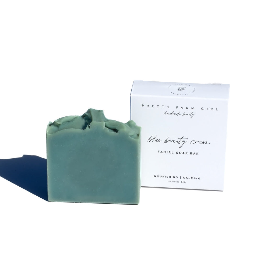Million Dollar Beauty Blue Cream Facial Bar - The Million Dollar Bill Co. Bar Soap