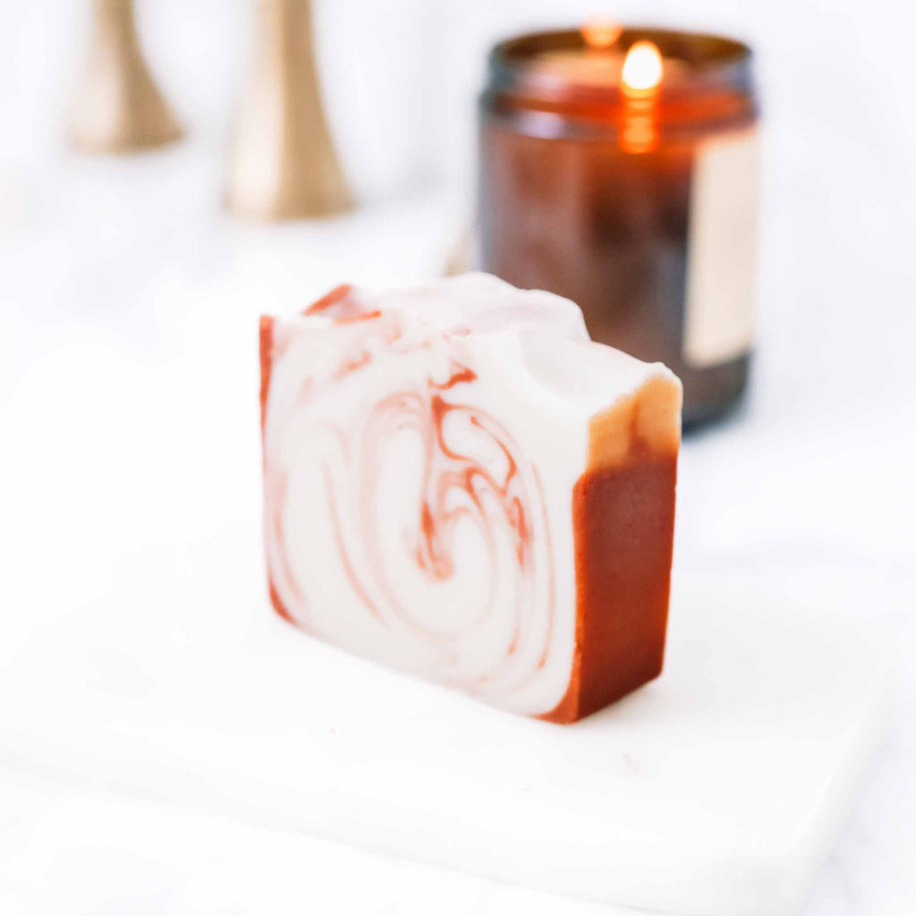 Million Dollar Beauty Citrus Cedarwood Handmade Tallow and Goat Milk Soap Bar - The Million Dollar Bill Co.