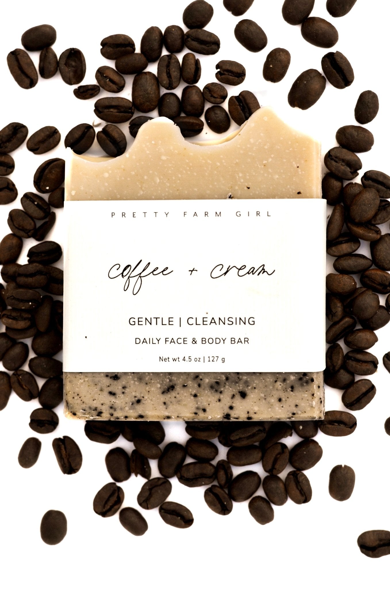 Million Dollar Beauty Coffee + Cream Handmade Tallow and Goat Milk Soap Bar - The Million Dollar Bill Co.