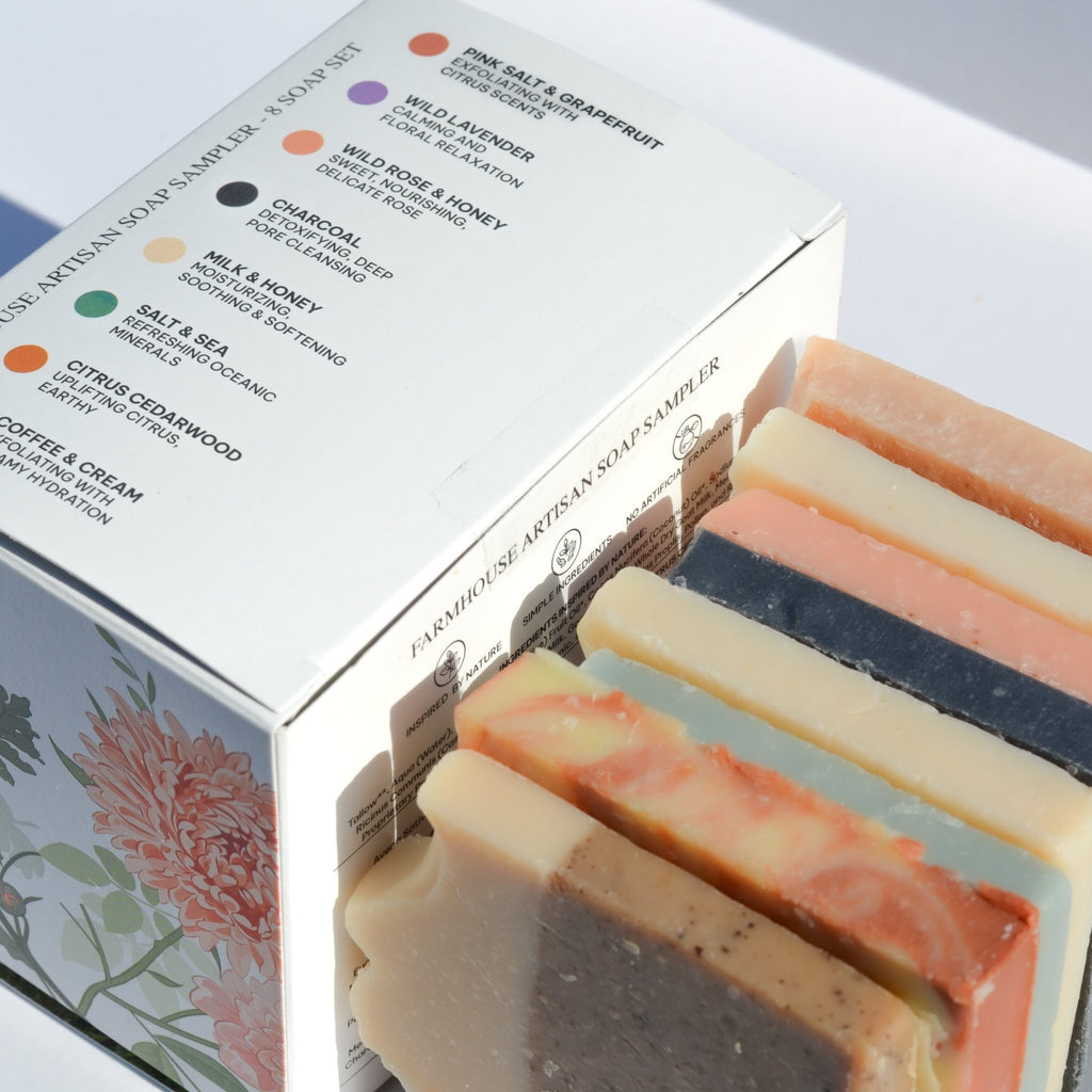 Million Dollar Beauty Farmhouse Artisan Goat Milk & Tallow Soap Sampler - The Million Dollar Bill Co.