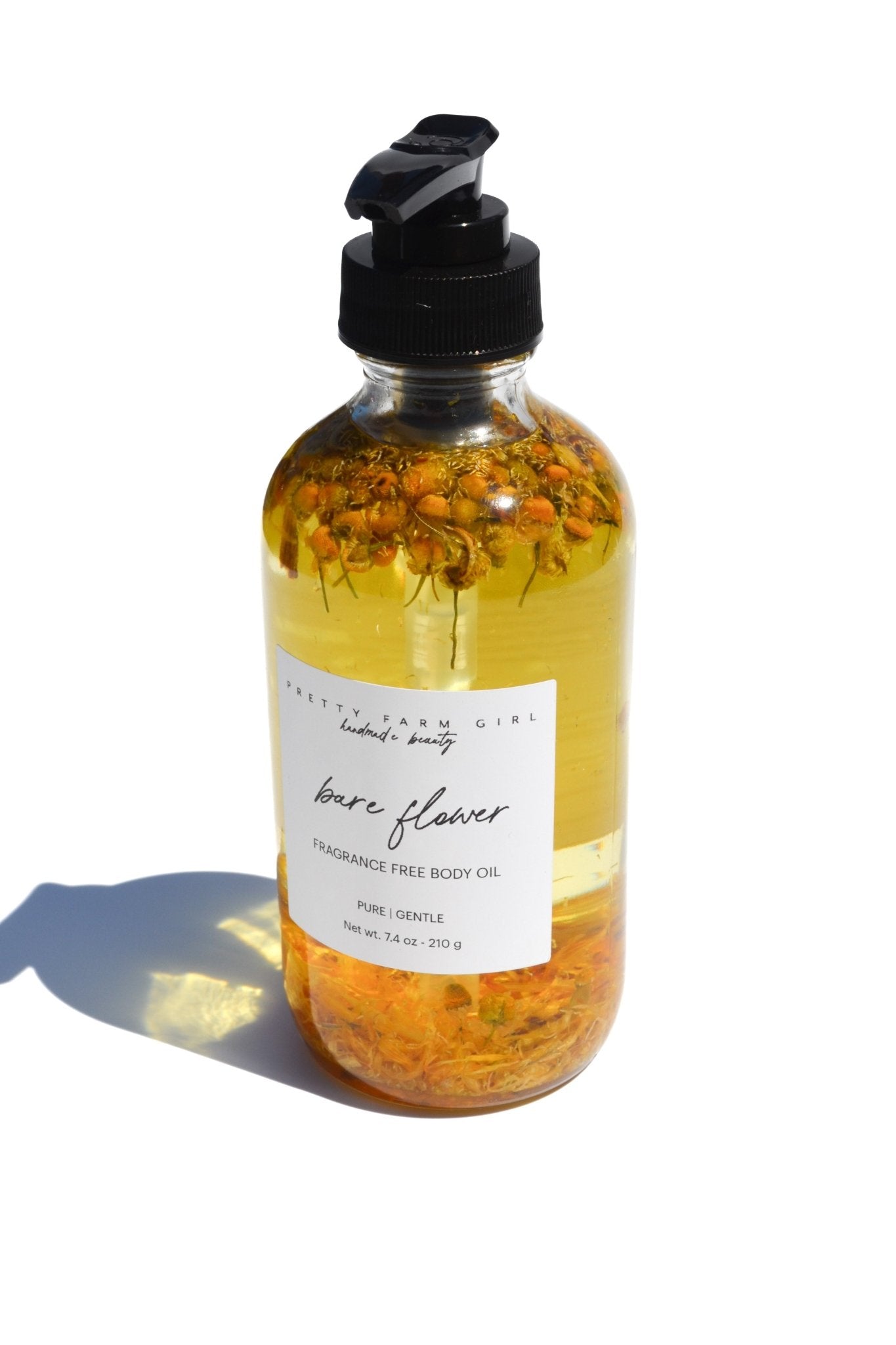 Million Dollar Beauty presents: Bare Flower Natural Fragrance Free Body Oil - Best for Sensitive Skin - The Million Dollar Bill Co.