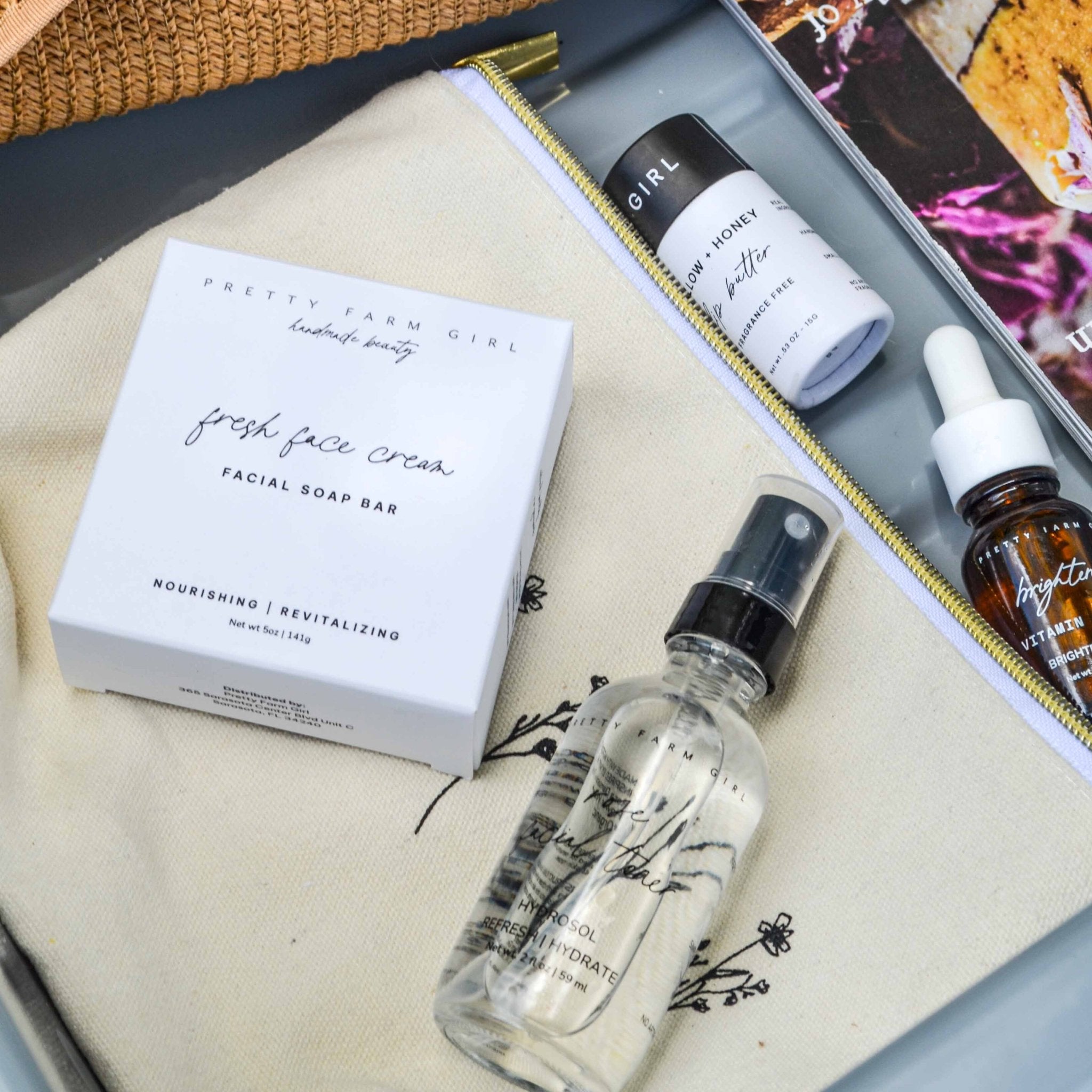 Million Dollar Beauty Rooted and Ready: Travel - Size Skincare Essentials Kit - The Million Dollar Bill Co.