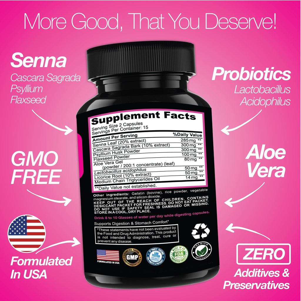 Million Dollar Bill Co presents: 7 Day Cleanse Program | Colon Detox with Natural Laxative for Constipation & Bloating - The Million Dollar Bill Co.