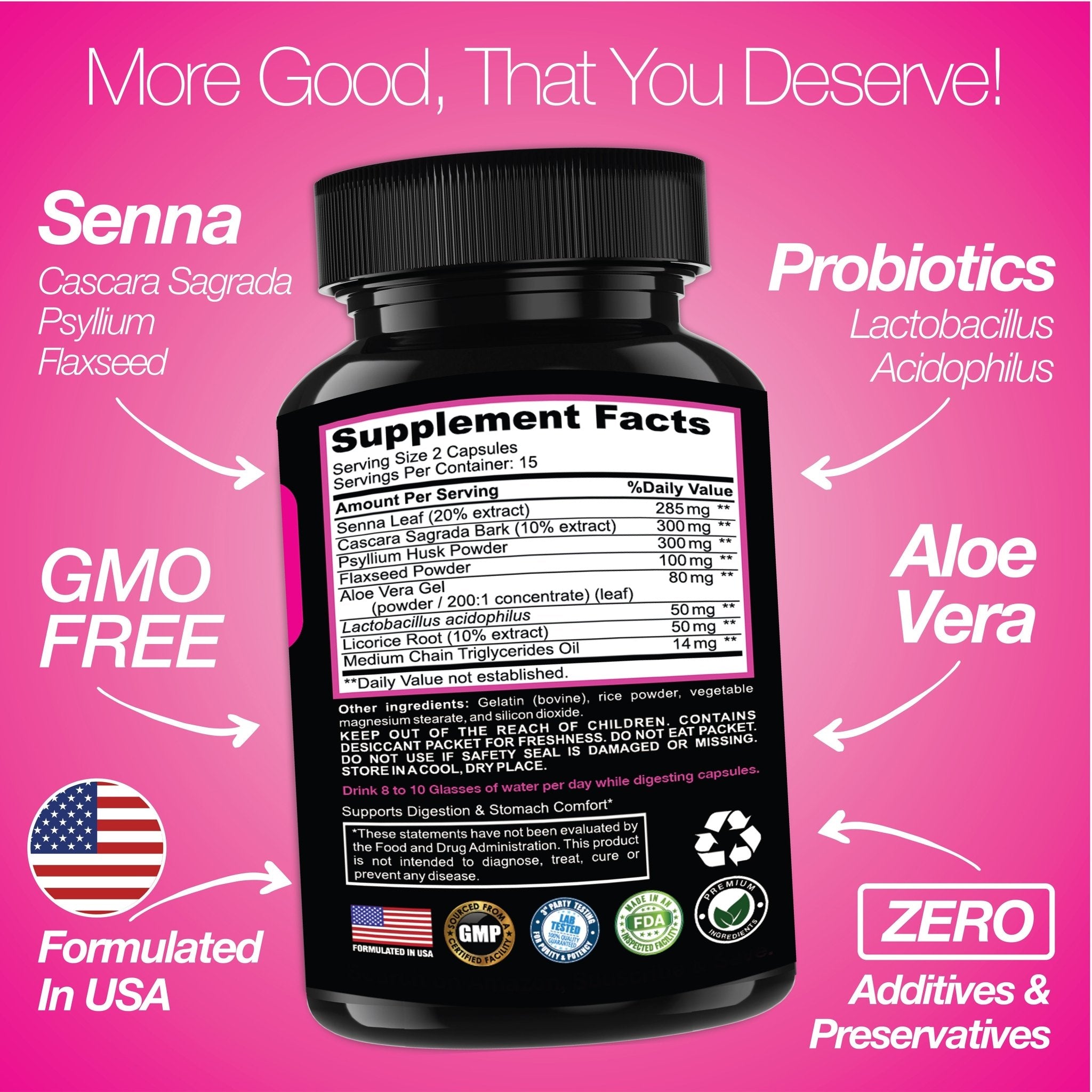 Million Dollar Bill Co presents: 7 Day Cleanse Program | Colon Detox with Natural Laxative for Constipation & Bloating - The Million Dollar Bill Co.