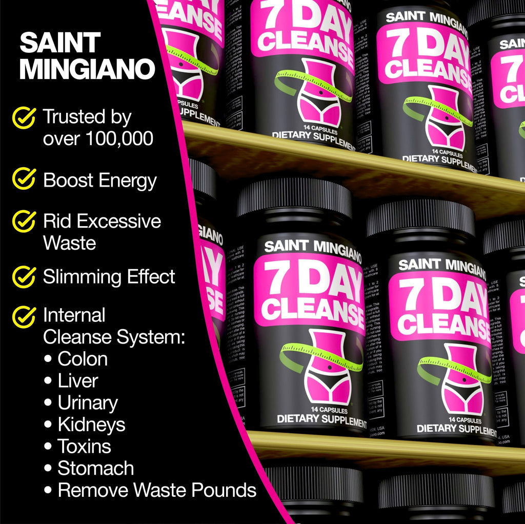 Million Dollar Bill Co presents: 7 Day Cleanse Program | Colon Detox with Natural Laxative for Constipation & Bloating - The Million Dollar Bill Co.