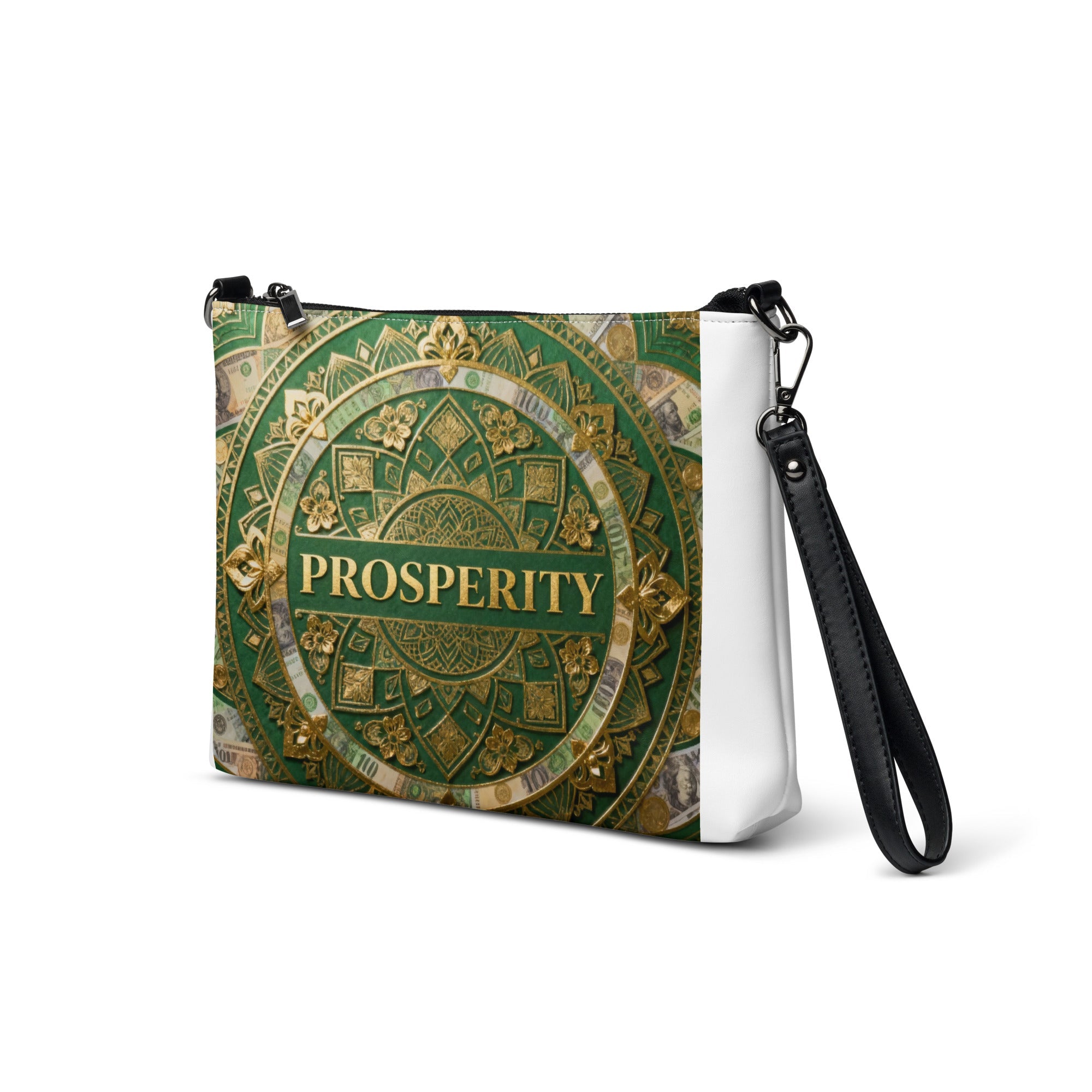 MDB Co. PEACE & PROSERITY Unisex Crossbody - The Million Dollar Bill Co. DECOR