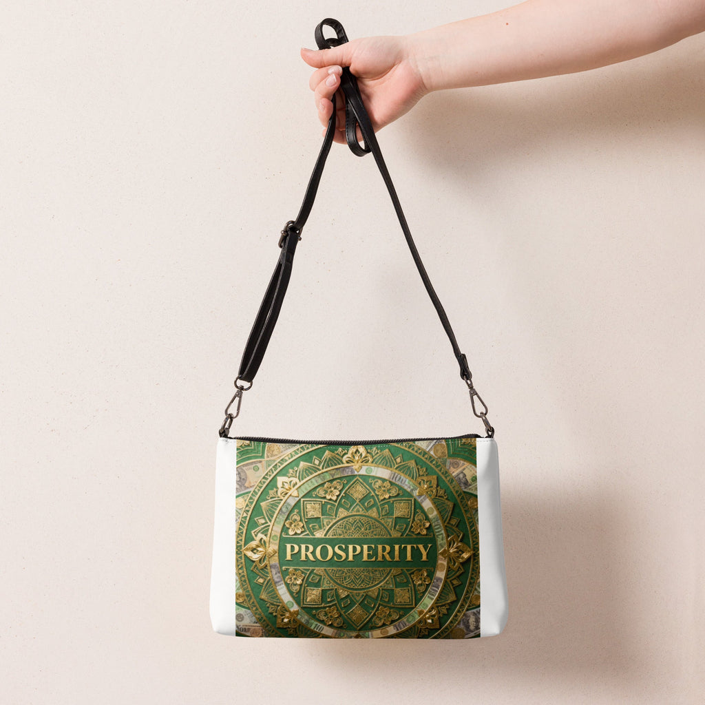 MDB Co. PEACE & PROSERITY Unisex Crossbody - The Million Dollar Bill Co. DECOR