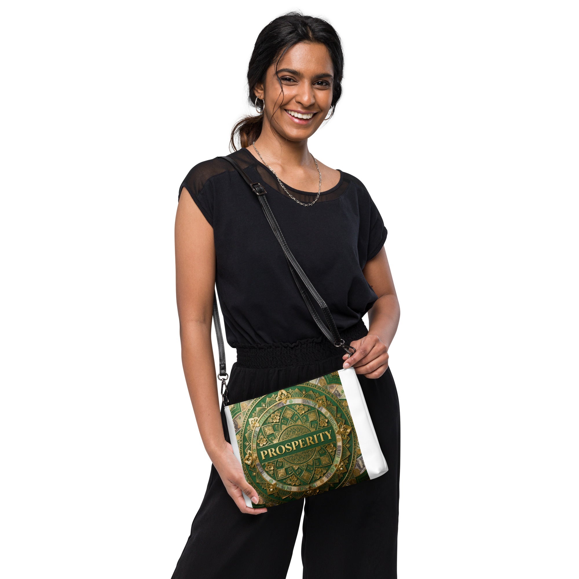 MDB Co. PEACE & PROSERITY Unisex Crossbody - The Million Dollar Bill Co. DECOR