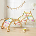 Tiny Land® 7 - in - 1 Rainbow Climbing Set - The Million Dollar Bill Co.